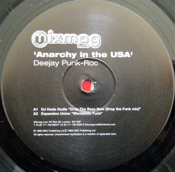 Deejay Punk-Roc : Anarchy In The USA (3xLP, Comp)