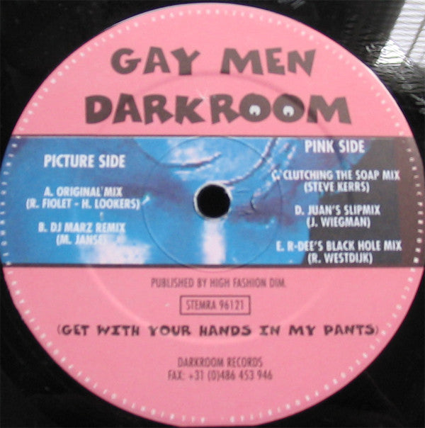 Gay Men (2) : Darkroom (Get With Your Hands In My Pants) (12")