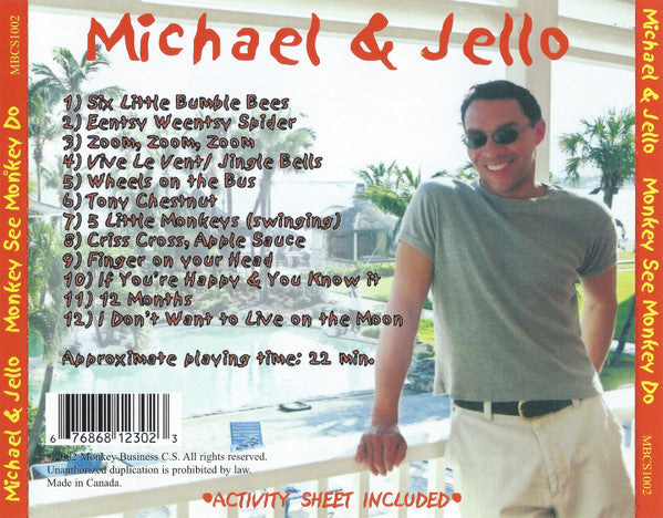 Michael & Jello : Monkey See Monkey Do (CD, Album)