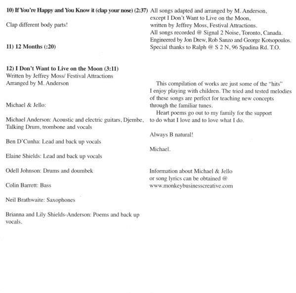 Michael & Jello : Monkey See Monkey Do (CD, Album)