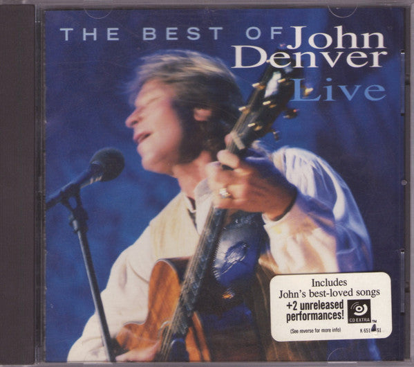 John Denver : The Best Of John Denver Live (CD, Album, Enh)