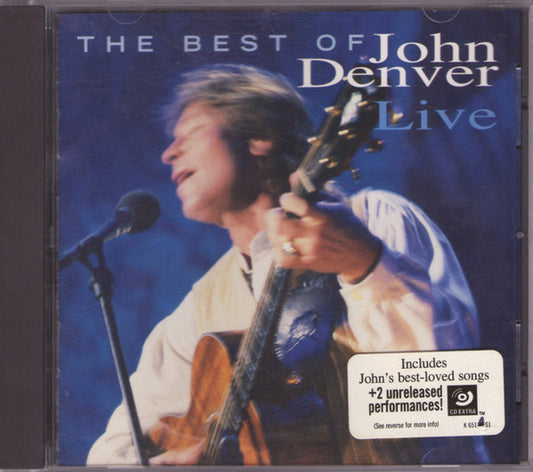 John Denver : The Best Of John Denver Live (CD, Album, Enh)