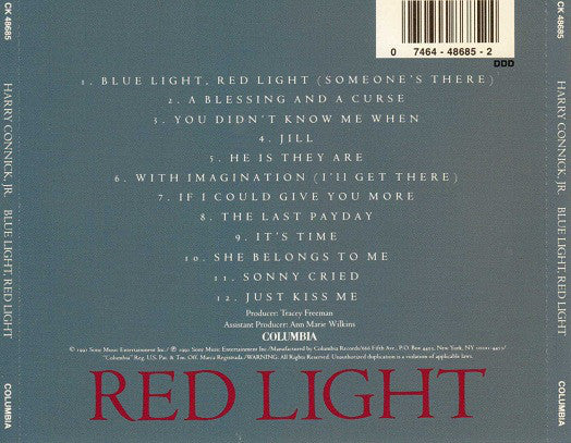 Harry Connick, Jr. : Blue Light, Red Light (CD, Album)