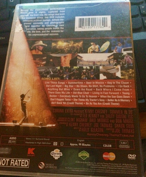Kenny Chesney : Summer In 3d (2d Version Of The 3d Theatrical Release (DVD-V, Multichannel)
