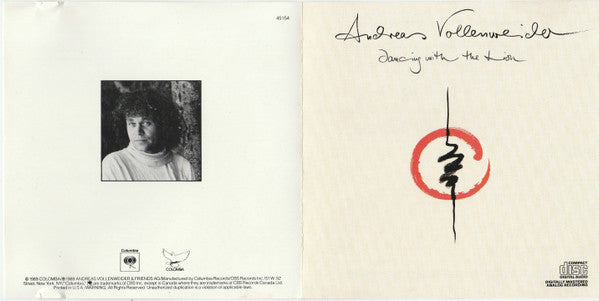 Andreas Vollenweider : Dancing With The Lion (CD, Album, Col)