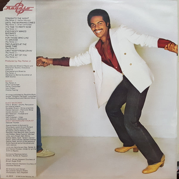 Ray Parker Jr. And Raydio : Two Places At The Same Time (LP, Album, San)