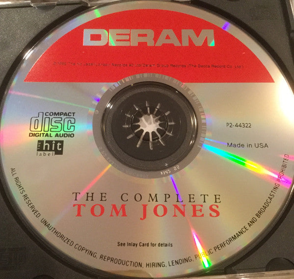 Tom Jones : The Complete Tom Jones (CD, Comp, Club)