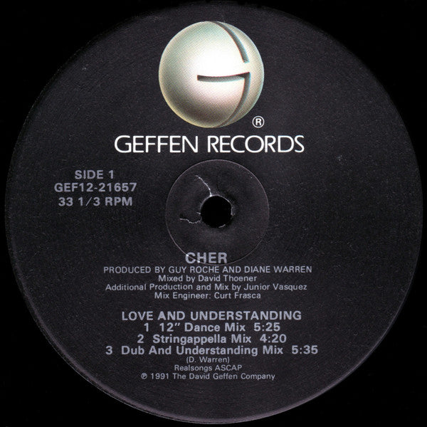 Cher : Love And Understanding (12", Maxi)