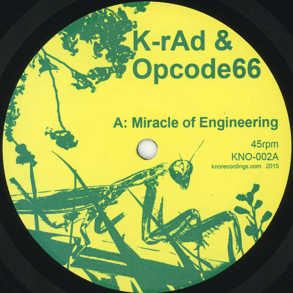 K-rAd & Opcode66 : KNO-002 (12", Ltd)