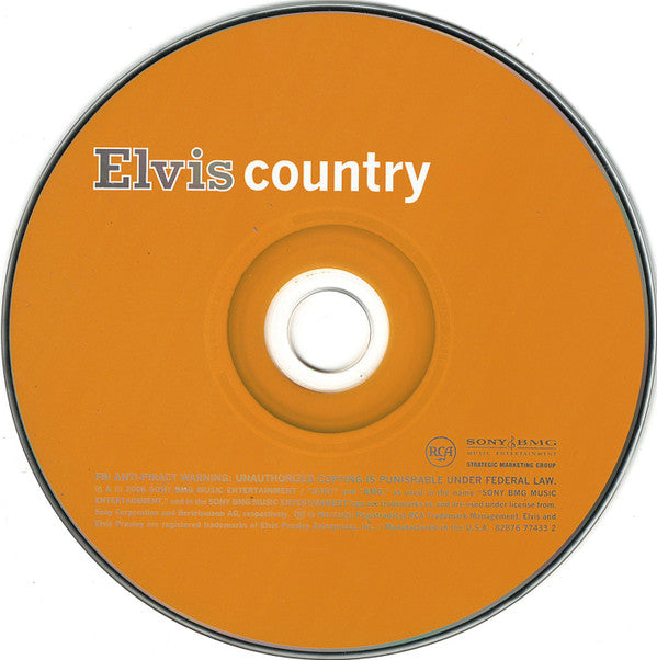 Elvis Presley : Elvis Country (CD, Comp, RE)