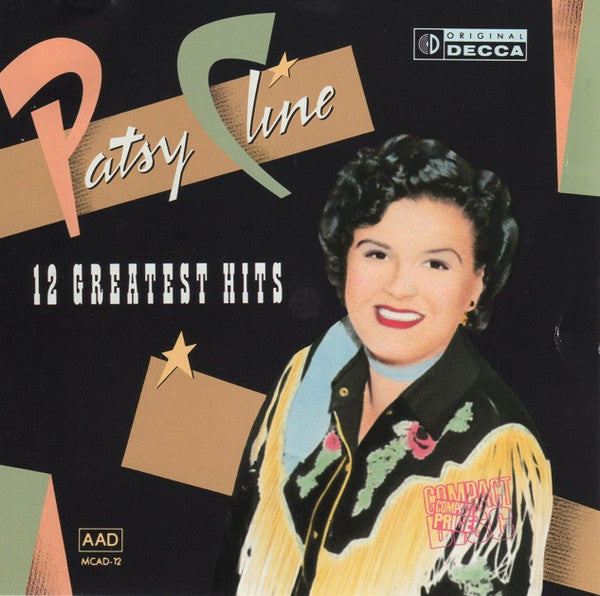 Patsy Cline : 12 Greatest Hits (CD, Comp, RE, RM)