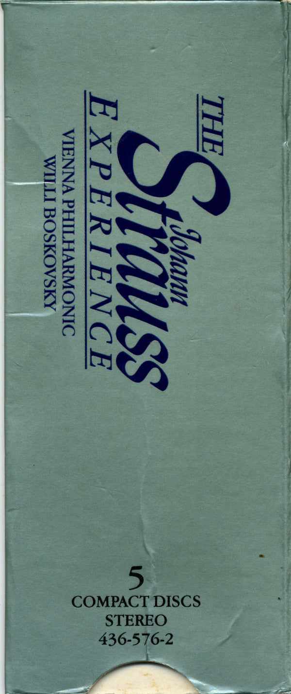 Vienna Philharmonic*, Willi Boskovsky : The Johann Strauss Experience (5xCD, Comp, RM + Box, Comp)