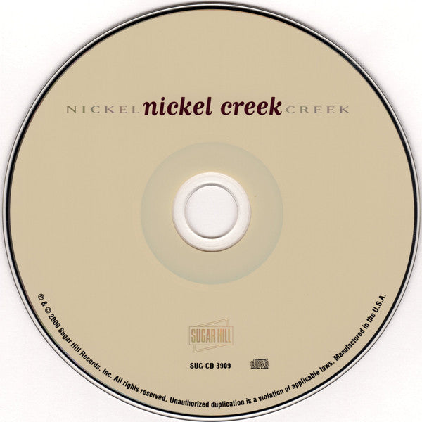 Nickel Creek : Nickel Creek (CD, Album, RE)