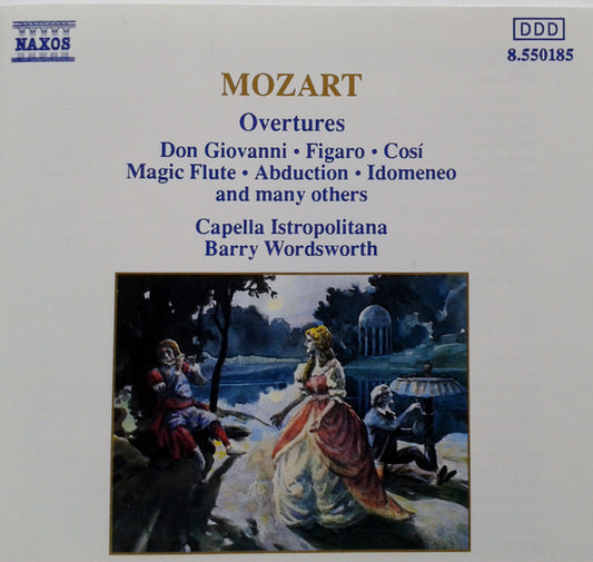 Mozart*, Capella Istropolitana, Barry Wordsworth : Overtures (CD, RP)