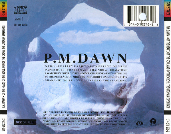 P.M. Dawn : Of The Heart, Of The Soul And Of The Cross: The Utopian Experience (CD, Album)