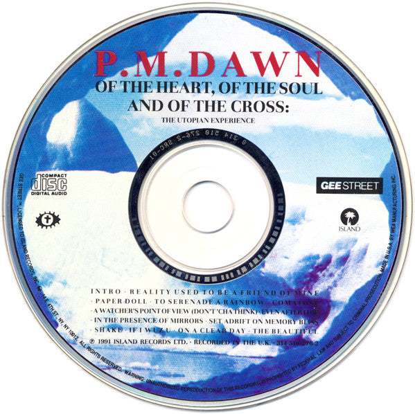 P.M. Dawn : Of The Heart, Of The Soul And Of The Cross: The Utopian Experience (CD, Album)