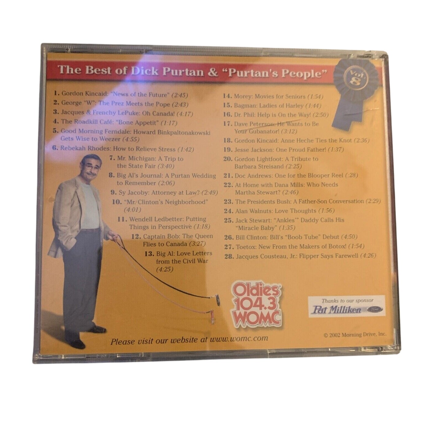 Dick Purtan - The Best of Dick Purtan "Purtan's People" "Best of Show" Unleashed Vol 8 WOMC (CD)