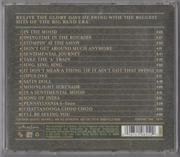 Michael Maxwell And His Orchestra* And The Steve Wingfield Band : Satin Doll (Big Band Revival) (CD, Comp)