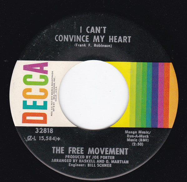 The Free Movement* : I've Found Someone Of My Own (7", RP, Glo)