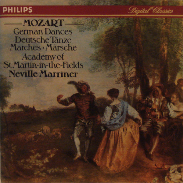 Mozart* - Academy Of St. Martin-in-the-Fields*, Neville Marriner* : German Dances • Marches (CD, Album, RE)