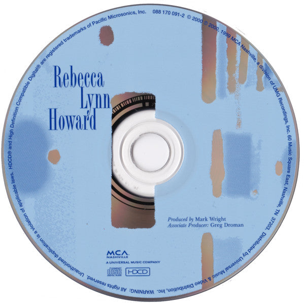 Rebecca Lynn Howard : Rebecca Lynn Howard (HDCD, Album)