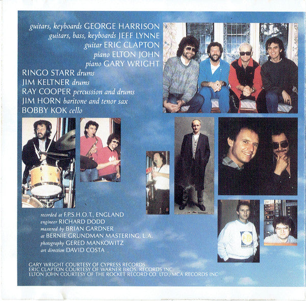 George Harrison : Cloud Nine (CD, Album, SRC)