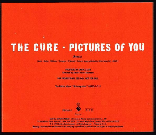 The Cure : Pictures Of You (CD, Single, Promo)