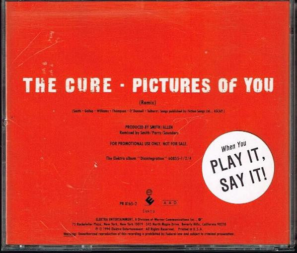 The Cure : Pictures Of You (CD, Single, Promo)