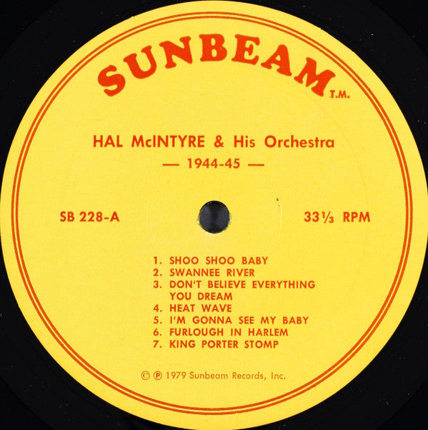 Hal McIntyre And His Orchestra : Hal McIntyre And His Orchestra 1945 (LP, Album)