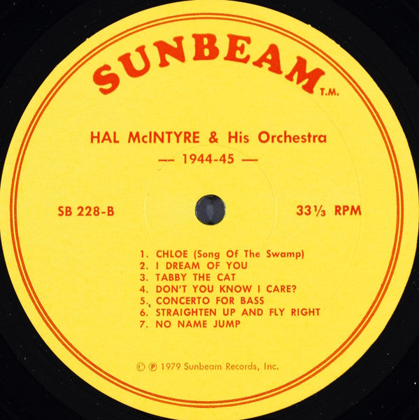 Hal McIntyre And His Orchestra : Hal McIntyre And His Orchestra 1945 (LP, Album)