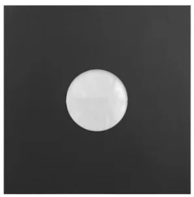 Single - 12 Inch Record Paper Jacket (With Hole) [Black]