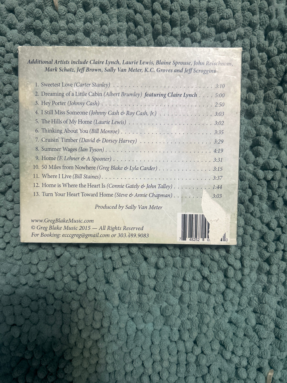 Greg Blake - Songs of Heart and Home (CD)