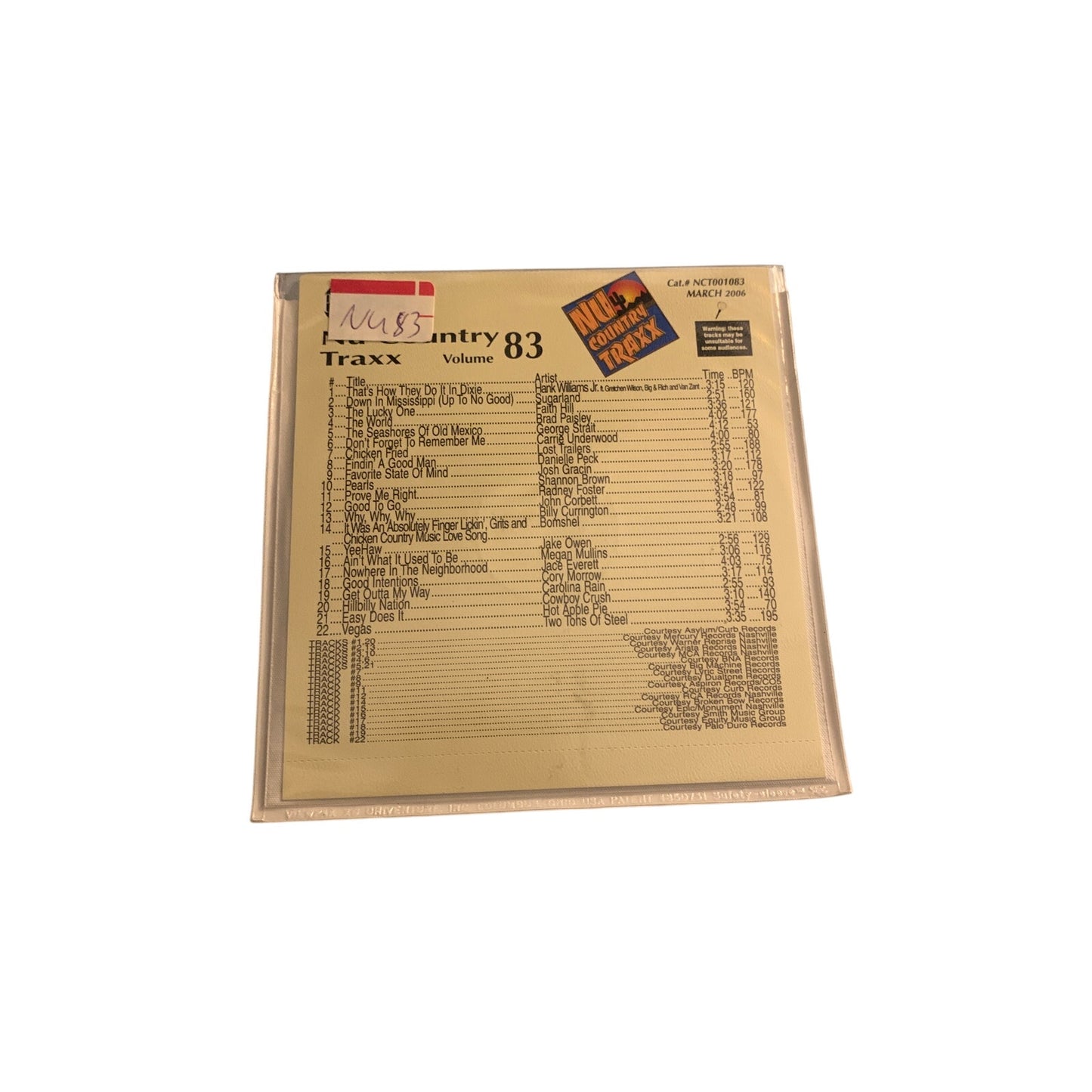 Various - Nu Country Traxx 083 (March 2006) [CD]