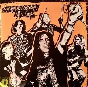 Alice Cooper ‎– Live From The Astroturf (Limited Edition Numbered Apricot Opaque 180g includes bonus DVD) [LP] [DVD] {New}