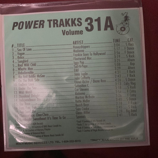 Varios - Power Trakks Volumen 031A