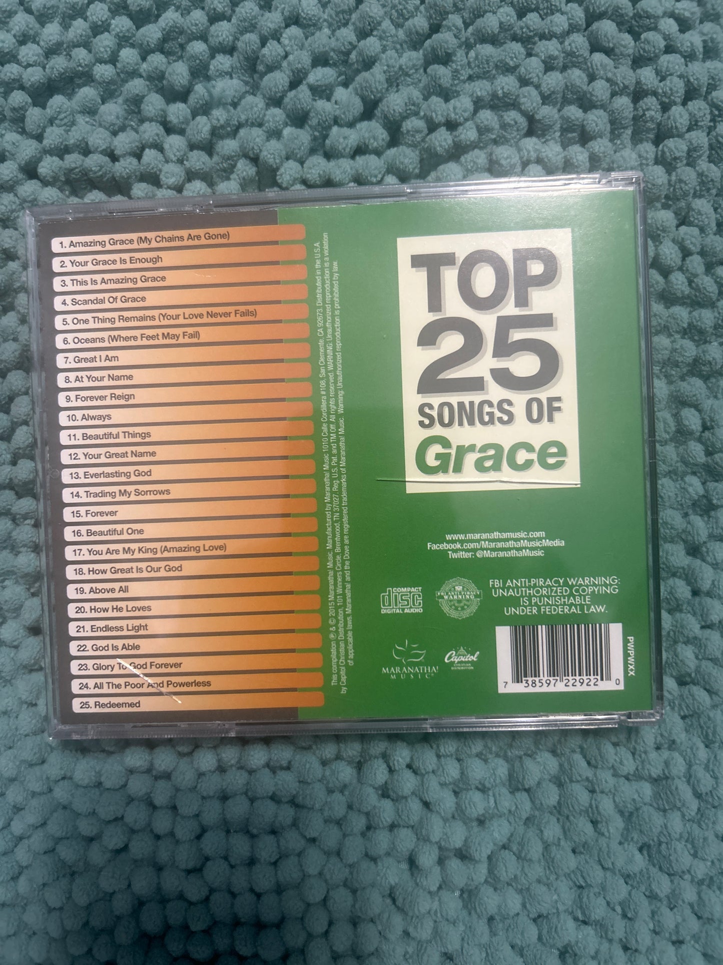 Various - Top 25 Songs of Grace (2xCD)