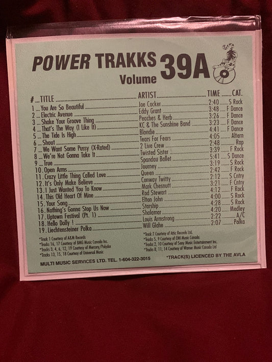 Varios - Power Trakks Volumen 039A