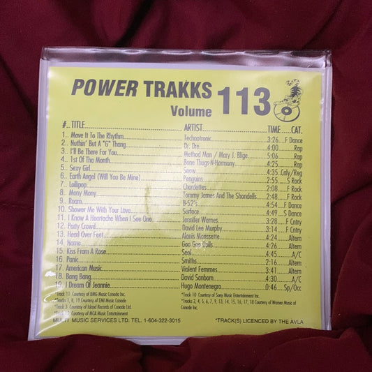 Various - Power Trakks Volume 113