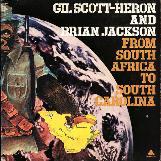 Magnet: Gil Scott-Heron And Brian Jackson* – From South Africa To South Carolina [Miniature LP Cover Magnet]