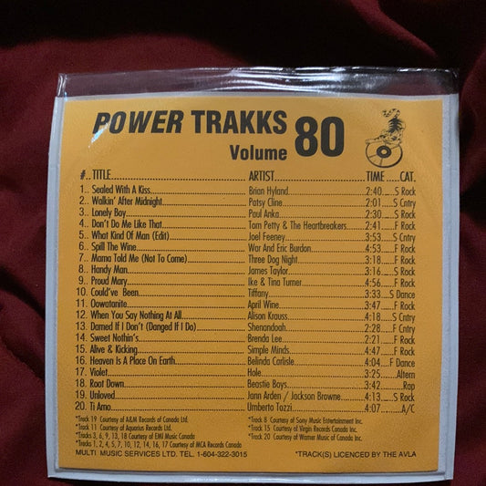 Varios - Power Trakks Volumen 080