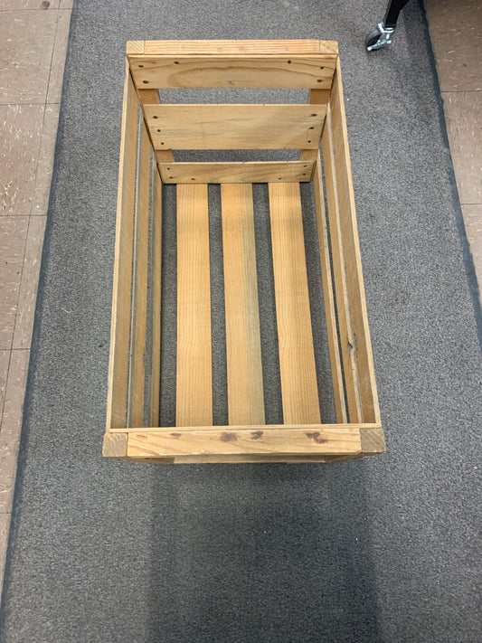 Wood Record Crate (Extended)