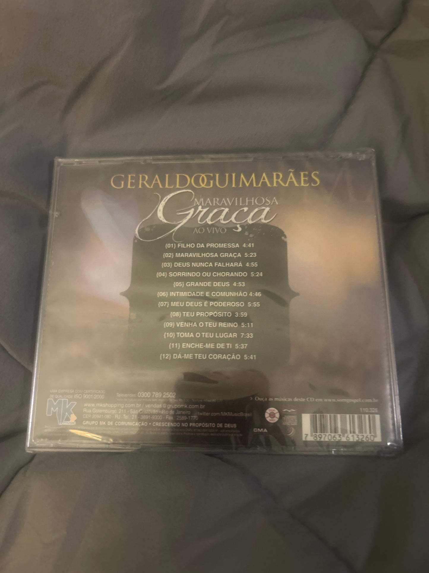 Geraldo Guimaraes - Maravilhosa Grace Ao Vivo (CD)
