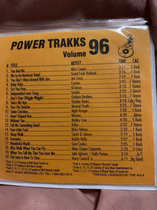 Various - Power Trakks Volume 096