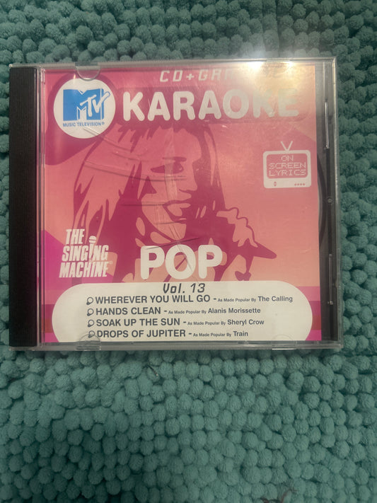 The Singing Machine - MTV Karaoke Pop Hits Vol. 13 (CD + Graphics)