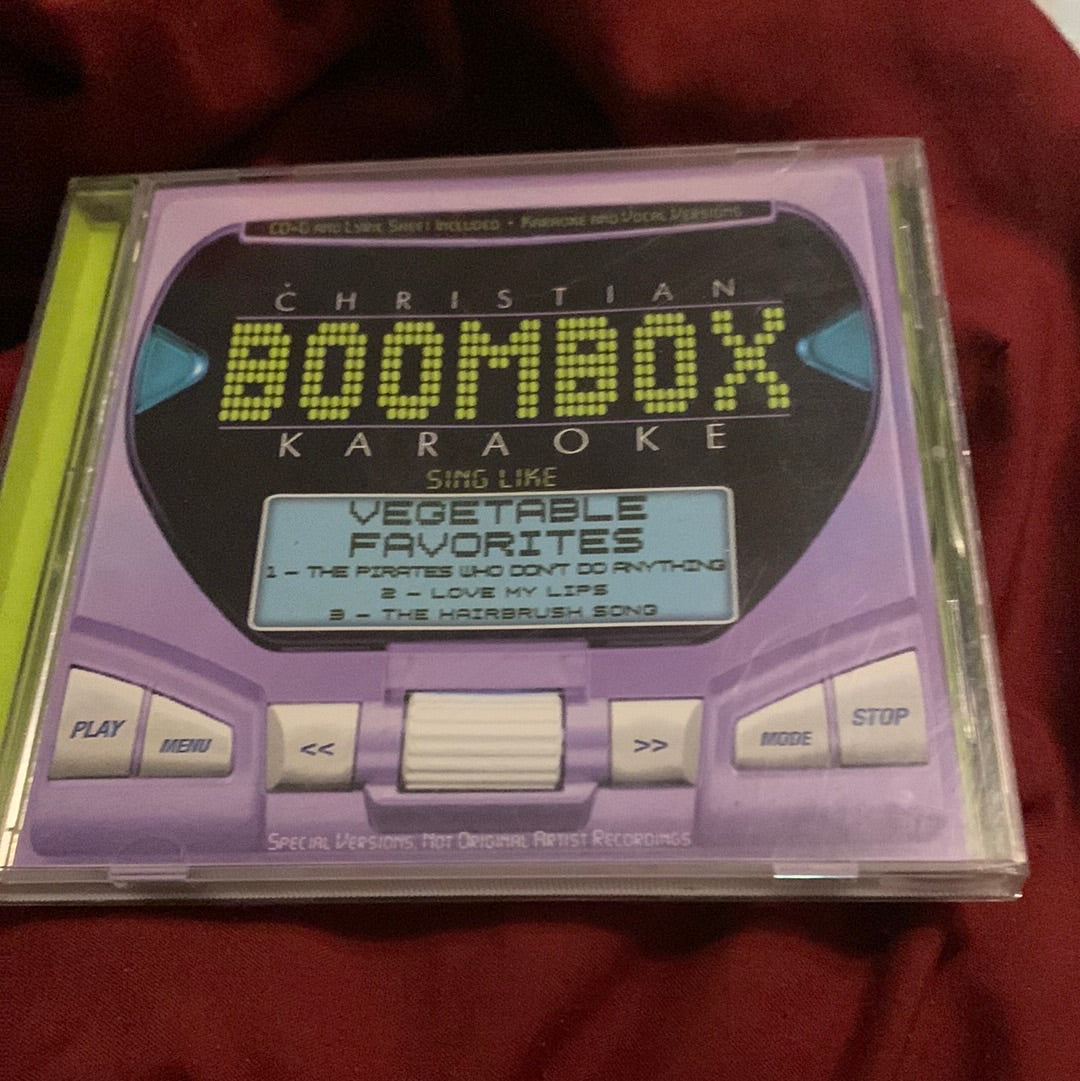 Boombox - Vegetales Favoritos (Christian Karaoke) [CD+G]