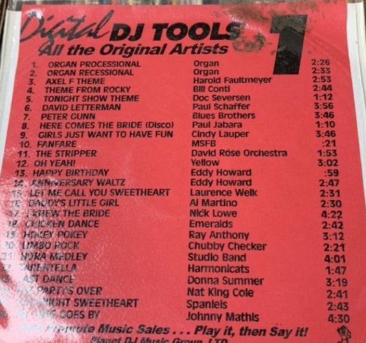 Various - Digital DJ Tools 01 [CD]