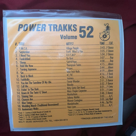 Various - Power Trakks Volume 052