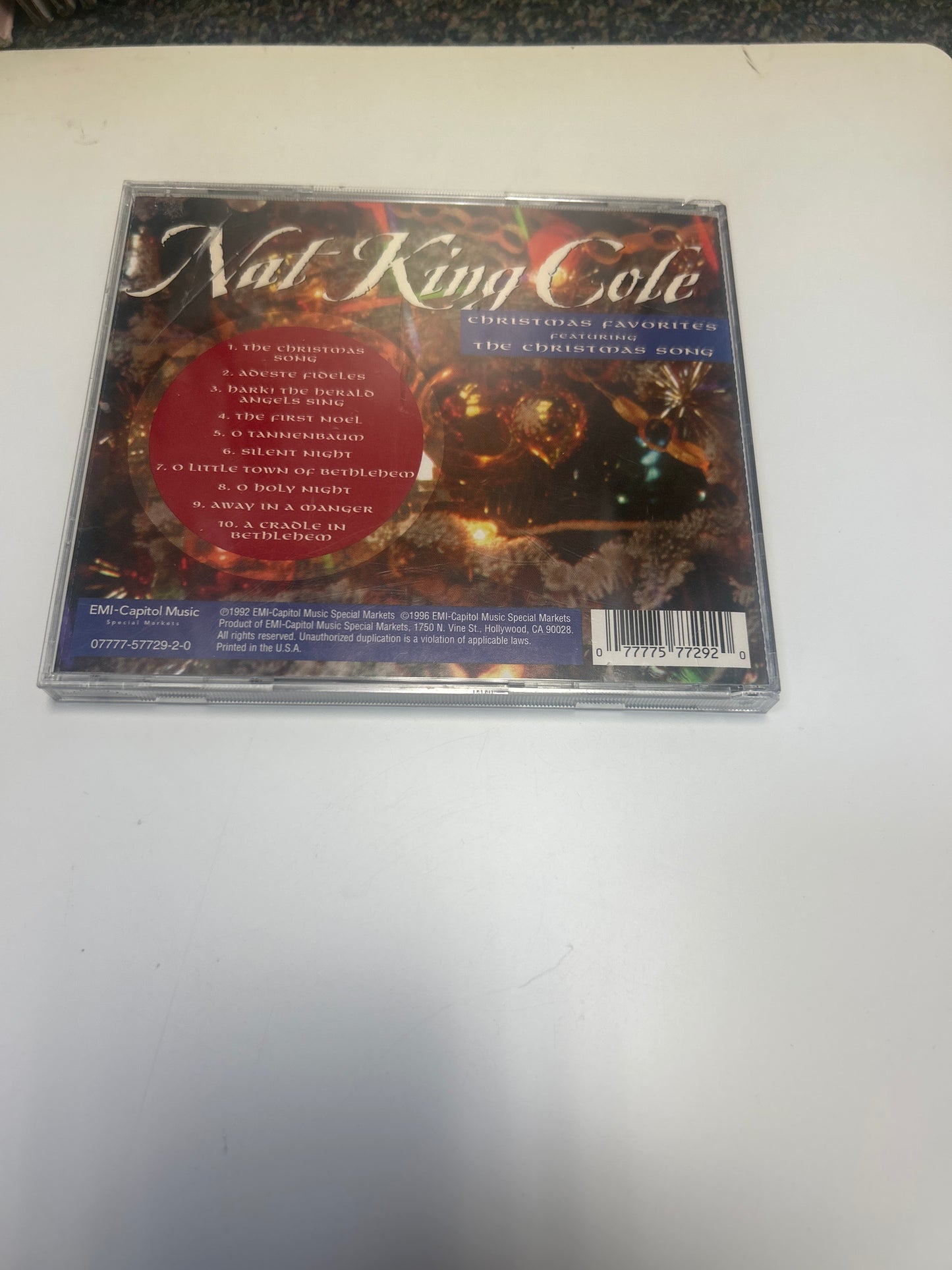 Nat King Cole - Christmas Favorites (CD)