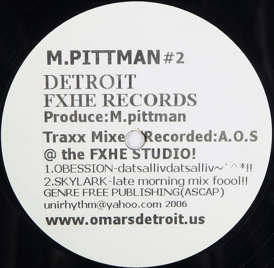Marcellus Pittman - M.Pittman #2 (12")