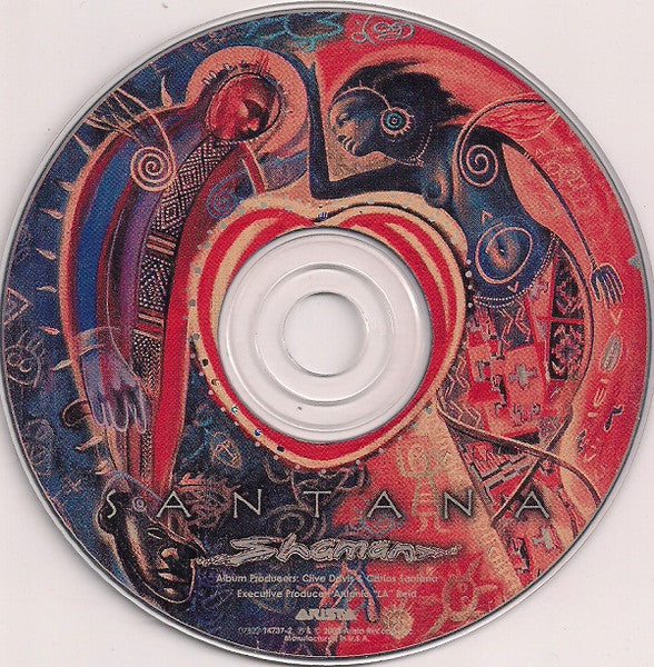 Santana - Shaman (CD) - Discogs image 3